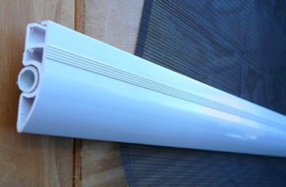 flyscreen top rod for panel screens