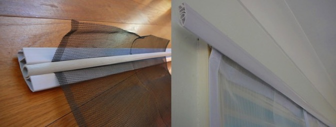 Magnetic Flyscreen top rod to hold it in place