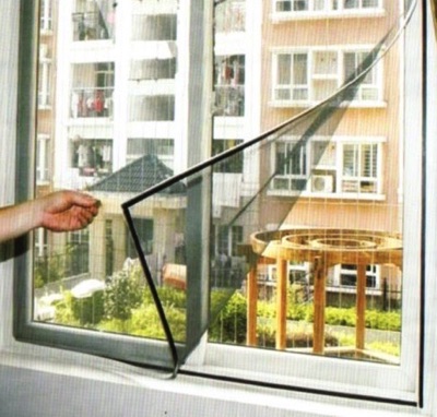 magnetic flyscreen frame for window