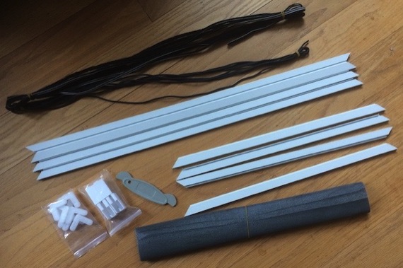 flyscreen sash DIY KIt all the parts needed